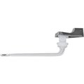 Prosource Exclusively Orgill Toilet Flush Lever, Front Mounting, 6 in L Flush Arm, Plastic, Chrome PMB-206